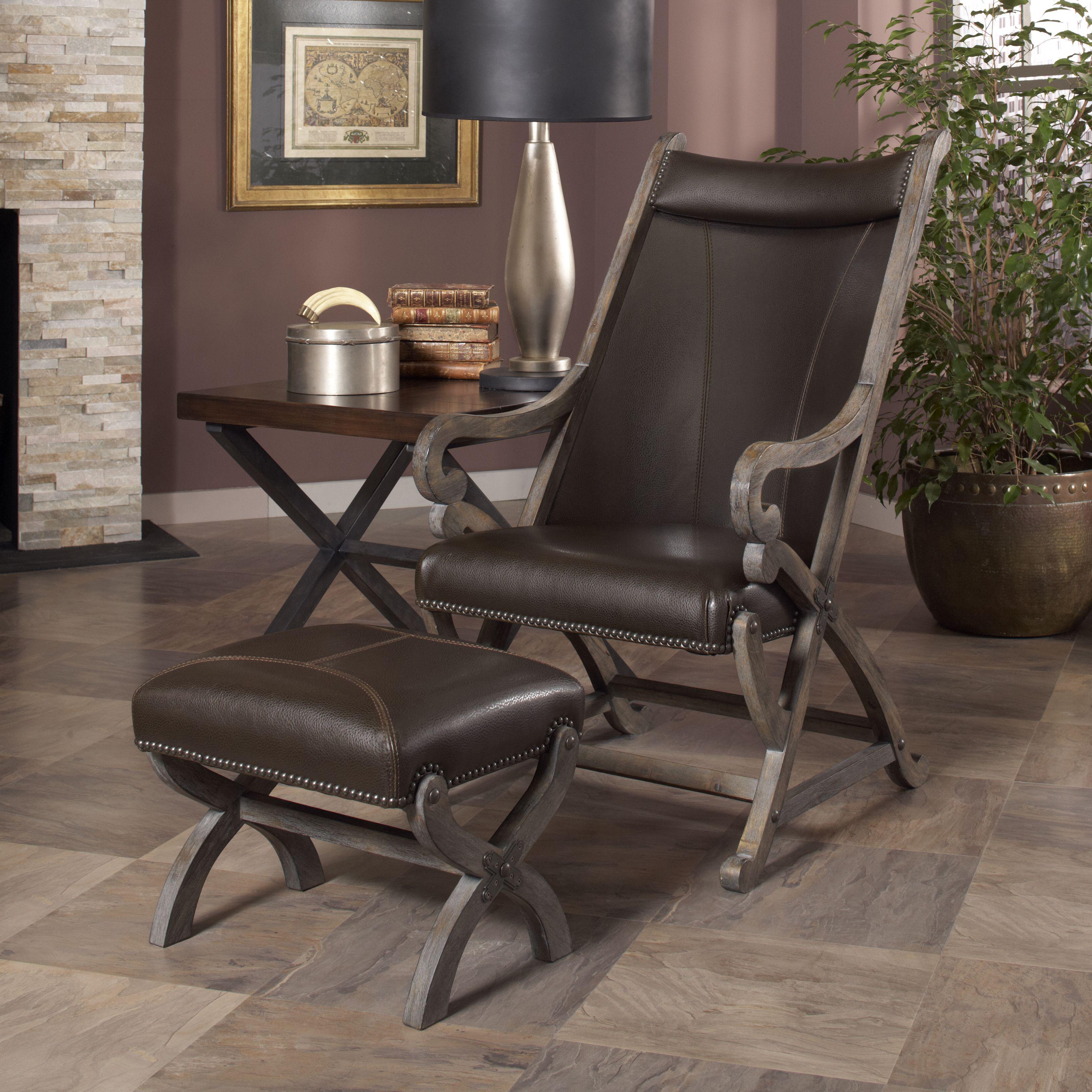 Largo hunter chair and hotsell ottoman